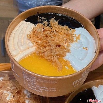 Bông lan mix 4 sốt chay