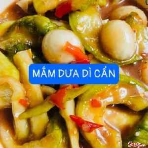 Mắm dưa dì cẩn - hủ 500gr