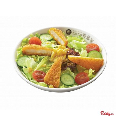 Salad Cá Chiên Giòn