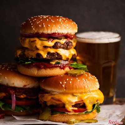 Burger Bò Mỹ 3 Tầng
