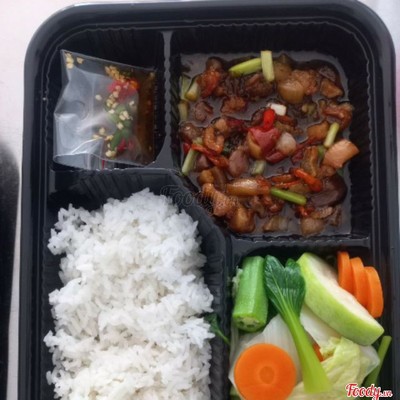 Cơm Cá Ba Sa Kho Sả Ớt