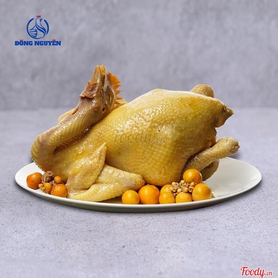 Gà Mái Dầu Luộc Đông Nguyên (nguyên con)