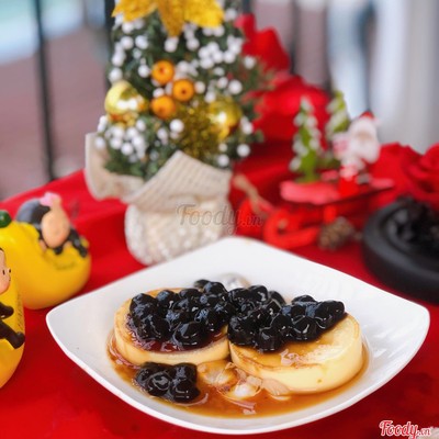 Flan Trân Châu Đường Đen