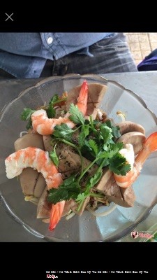 Hủ tíu bò viên tôm