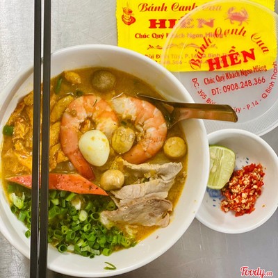 Bánh canh cua thập cẩm lớn