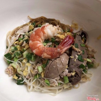 Hủ tiếu tôm bằm