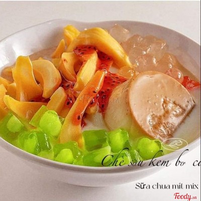 Sữa chua mít flan