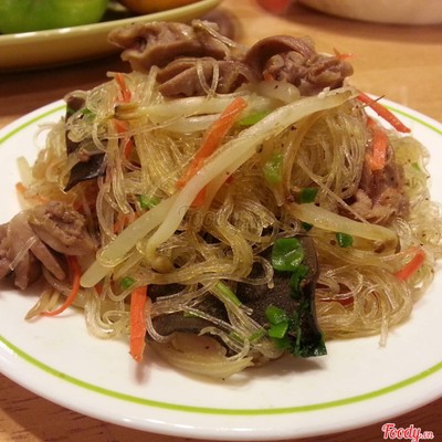 Miến Xào Gà