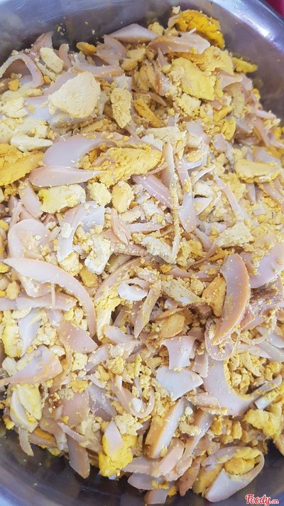 Trứng sắt ăn thêm