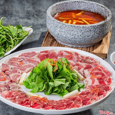 Bò nhúng sa tế