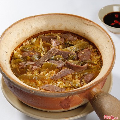 Cơm rang dưa bò