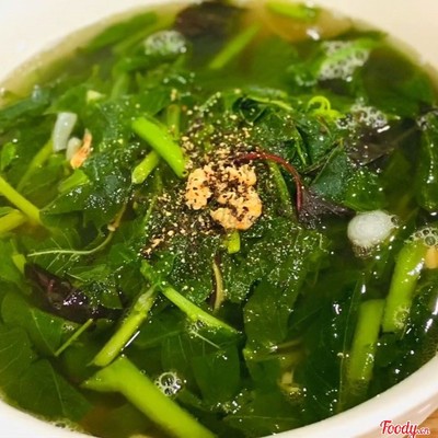 Canh tập tàn tôm