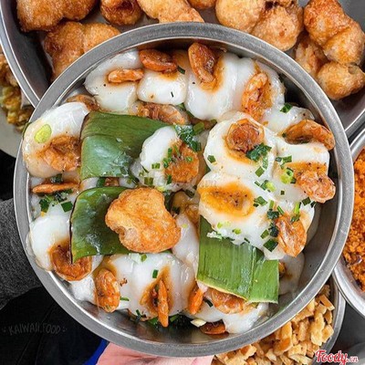 Bánh bèo + bánh ram ít