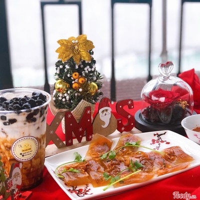 Combo: 10 Bánh bột lọc   + sữa tươi trân châu đường đen
