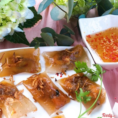 Bánh Bột Lọc Tôm Thịt Hấp Chín 5 bánh (VietNameses Traditional Cake)