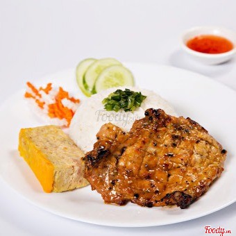Sườn chả trứng