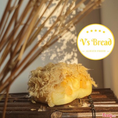 Bánh mì xúc xích chà bông(Floss sausage)- 1 cái