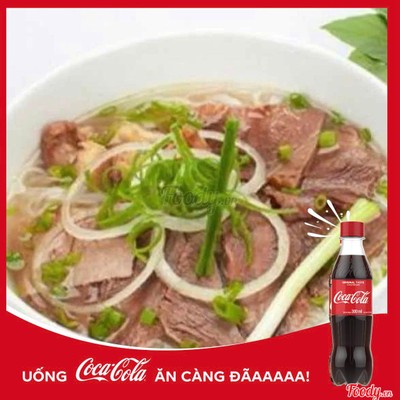 Phở Tái Nạm + Coca