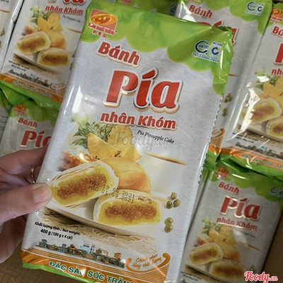 Bánh pía nhân khóm chay