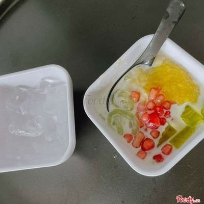 Sương Sa Hạt Lựu Flan