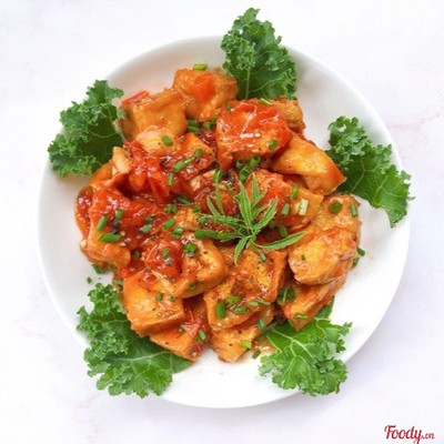 Đậu hũ sốt cà