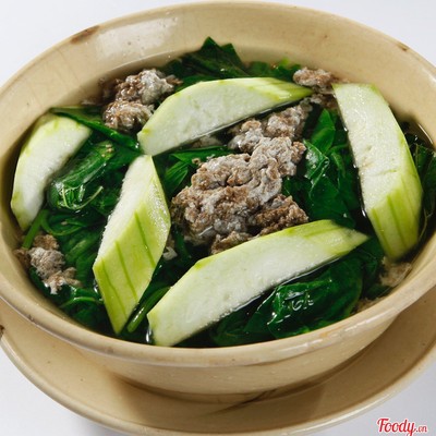 Canh cua đồng rau đay