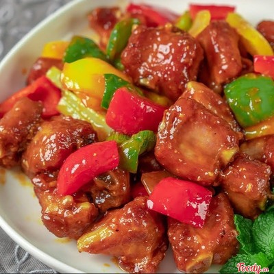 Sườn non sốt chua ngọt