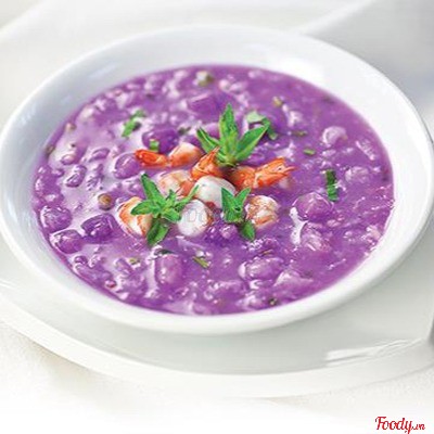 Canh tôm bằm khoai mỡ