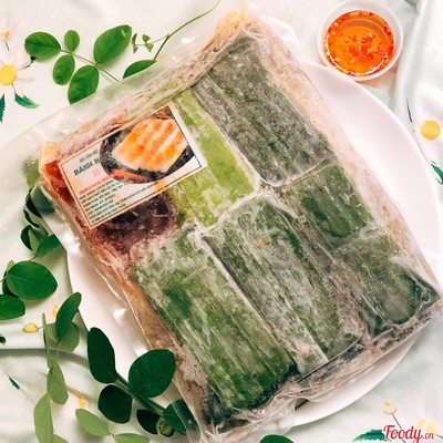 Combo Set 25 Bánh Nậm Tôm Thịt Sống Hút Chân không  Kèm Nước Mắm