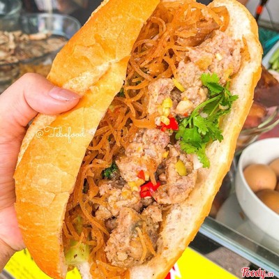 Bánh mì bì xíu mại đặc biệt