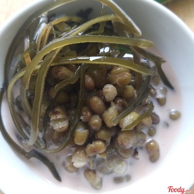 chè đậu xanh hột  _rong biển