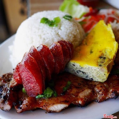 Sườn Bì Chả Trứng Lạp Xưởng