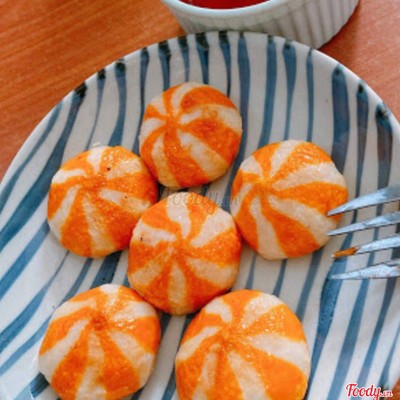Bánh Bao Trứng Cá Chiên 2cây 6viên
