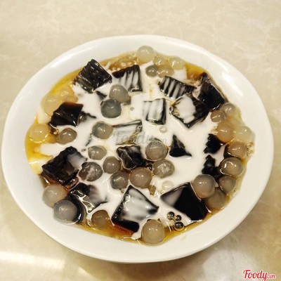 Tàu hủ sương sáo + trân châu