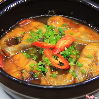 Cơm cá hú kho tộ