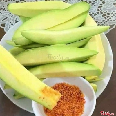 Xoài chấm muối ớt