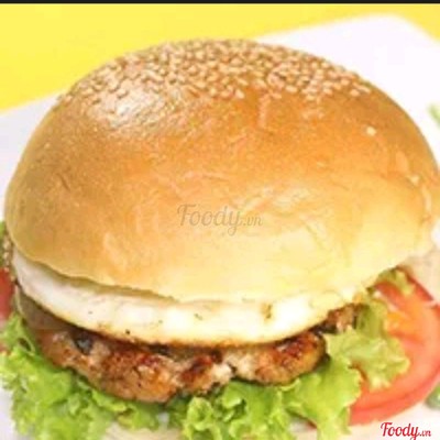 Hamburger Tôm Trứng