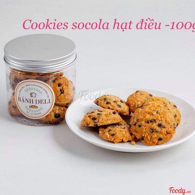 Cookies Choco Hạt Điều - Hộp 100 gr