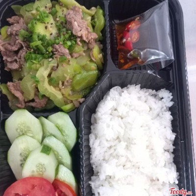 Cơm Khổ Qua xào Bò
