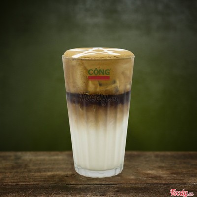 BẠC XỈU ĐÁ 12oz - Iced Coffee W.Condensed Milk, Coconut Milk 12oz