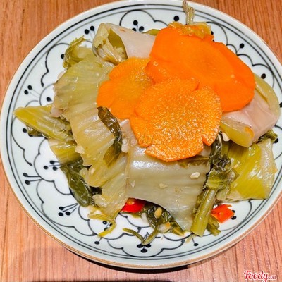 Cải chua (HX làm)(ăn kèm thịt rất ngon)