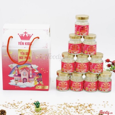 Set 10 Hũ Yến Kids Chưng Sẵn Cho Bé 70ml