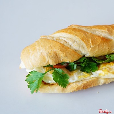 Bánh Mì Ốp La ( 2 Trứng)