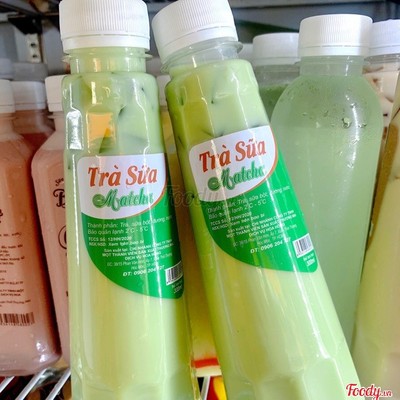 Trà sữa Matcha -Topping Thạch