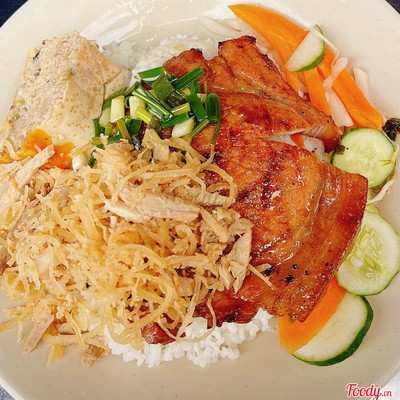 Cơm tấm sườn bì chả