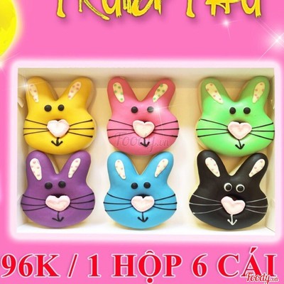 Combo Hộp 6 con thỏ đủ màu