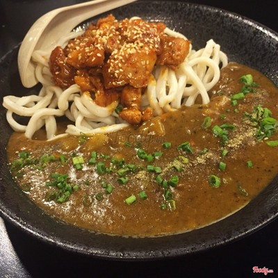 Mì curry udon gà