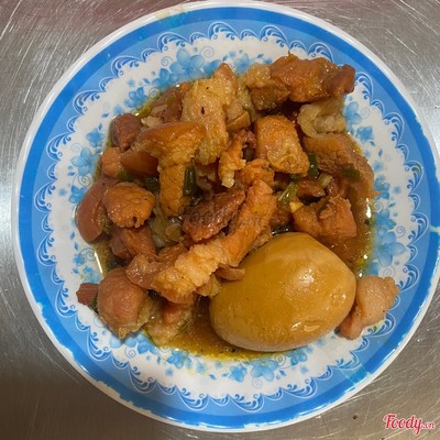 CƠM THỊT KHO TIÊU +TRỨNG KHO