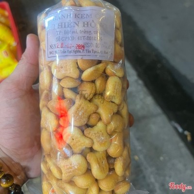 Bánh gấu kem thiên hồng 500g