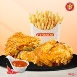 2 Gà Xốt Cay + Khoai Tây